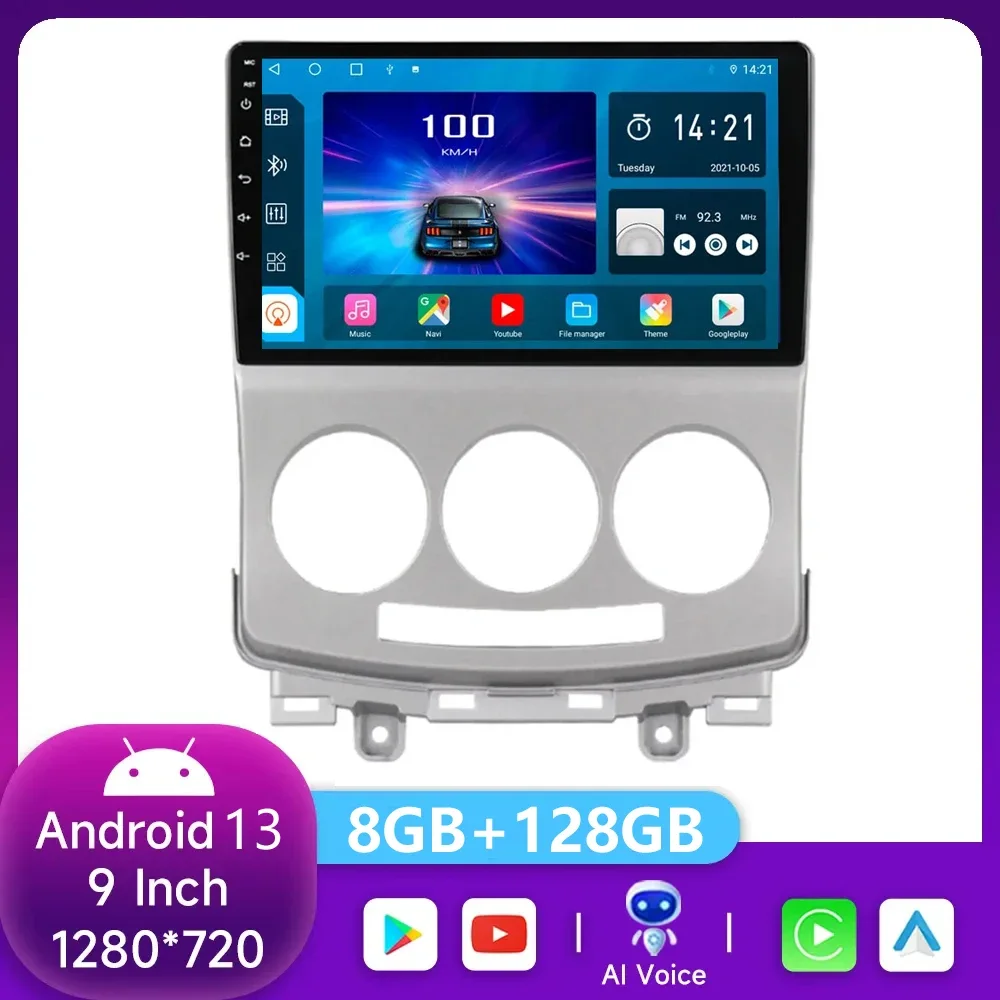 For Mazda 5 2005-2010 2 Din Car Radio Multimedia Video Player Stereo Navigation Carplay Auto Speakers Head Unit Audio
For Mazda 5 2005-2010 2 Din Car Radio Multimedia Video Player Stereo Navigation Carplay Auto Speakers Head Unit Audio