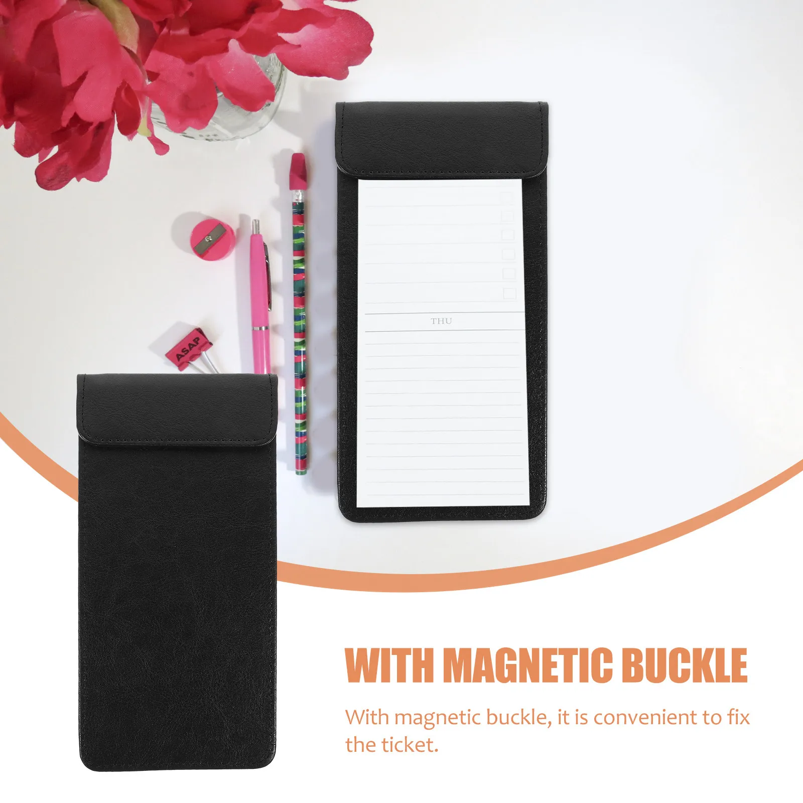 Портативный планшет-органайзер для документов формата А6 с клипсой для заметок, для использования в ресторанах, офисах и школах
Портативный планшет-органайзер для документов формата А6 с клипсой для заметок, для использования в ресторанах, офисах и школах