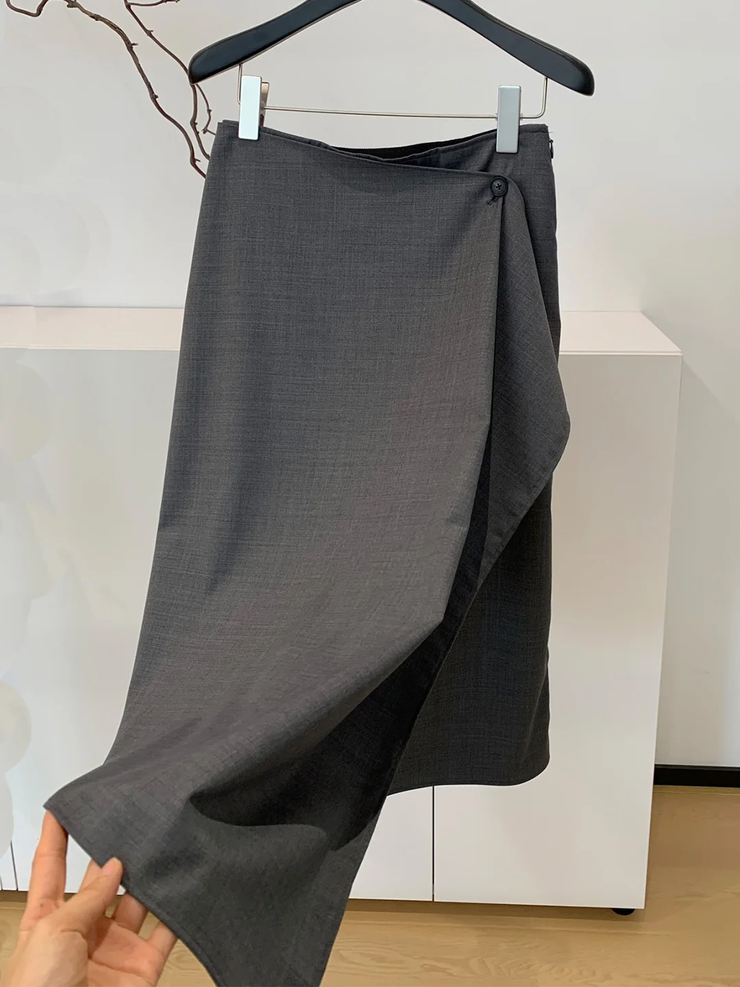 High Waist Wrap Sle Mid-Length Woolen Skirt Busin Casual Ci Commute Faion Simple Spun Twill Ele Women's Skirt
High Waist Wrap Sle Mid-Length Woolen Skirt Busin Casual Ci Commute Faion Simple Spun Twill Ele Women's Skirt