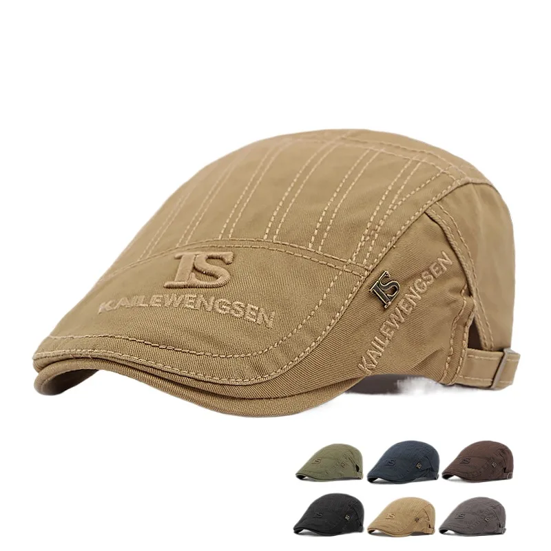 Hat Men's Spring And Summer Cotton Peaked Cap British Retro Fashion Advance Hats Female Casual Beret Youth Hat
Hat Men's Spring And Summer Cotton Peaked Cap British Retro Fashion Advance Hats Female Casual Beret Youth Hat