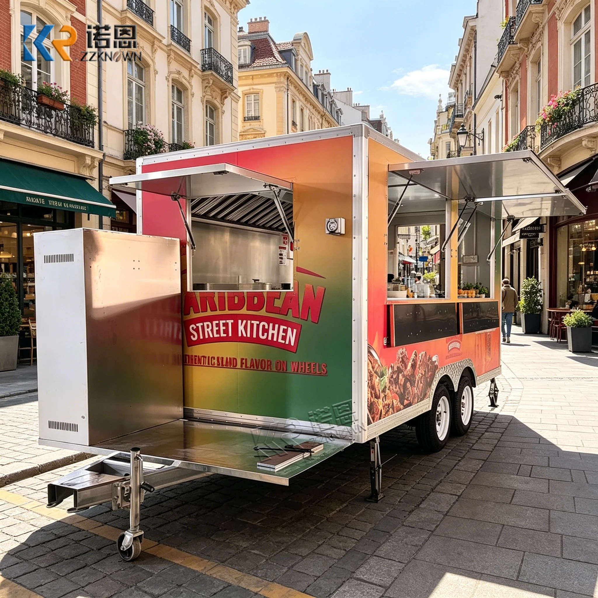 Customized Mobile ce Cream Cart Mobile Restaurant Food Truck Concession Food Trailer With Professional Kitchen Setup
Customized Mobile ce Cream Cart Mobile Restaurant Food Truck Concession Food Trailer With Professional Kitchen Setup