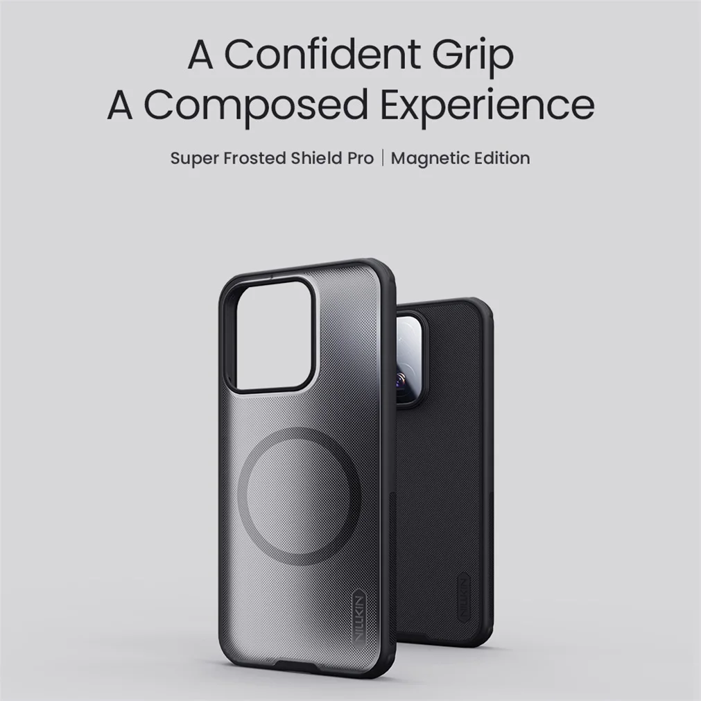 Nillkin For Xiaomi 17 Max MagSafe Case Super Frosted Shield Pro Magnetic Case Shockproof Ultra-thin Back Cover For Xiaomi17 Max Nillkin For Xiaomi 17 Max MagSafe Case Super Frosted Shield Pro Magnetic Case Shockproof Ultra-thin Back Cover For Xiaomi17 Max