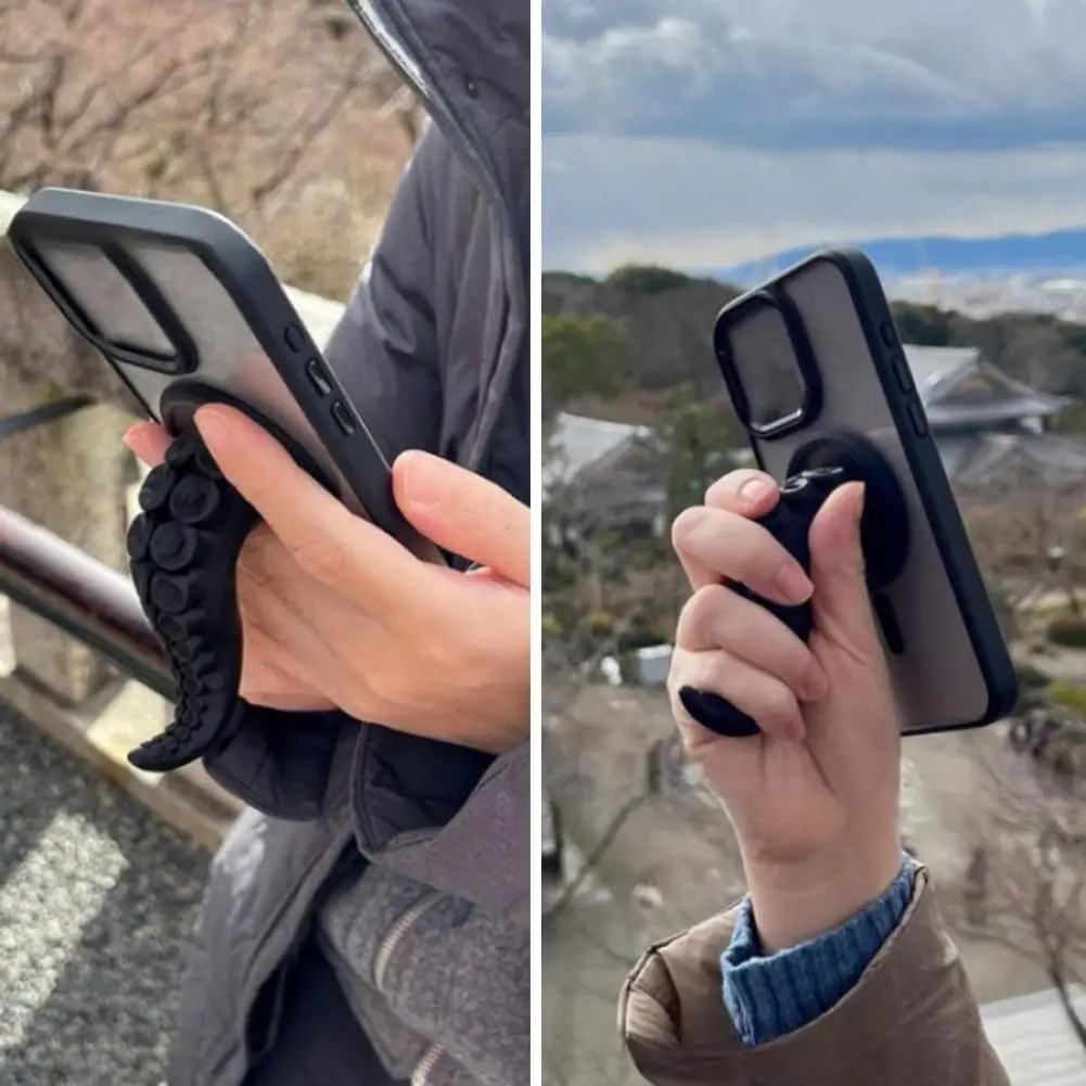 Versatile Adhesive Hook Phone Holder with Tentacle Design Octopus Tentacle Phone Holder Strong Adhesive for Scarves for Magsafe
Versatile Adhesive Hook Phone Holder with Tentacle Design Octopus Tentacle Phone Holder Strong Adhesive for Scarves for Magsafe