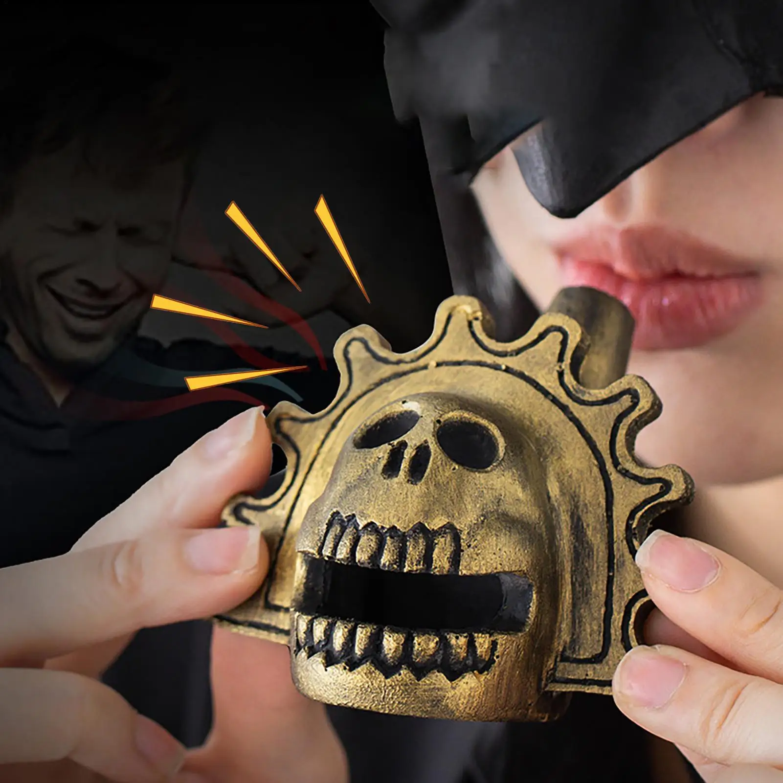 Ацтекский свисток смерти: древний звуковой эффект ужаса, коллекционный предмет и уникальный артефакт для жутких розыгрышей, косплея на Хэллоуин
Ацтекский свисток смерти: древний звуковой эффект ужаса, коллекционный предмет и уникальный артефакт для жутких розыгрышей, косплея на Хэллоуин