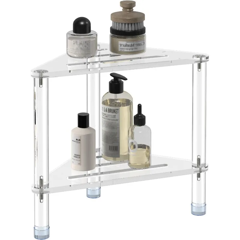 Corner Shower Stool for Shaving Legs 11.42" D X 11.42" W X 14.37" H, Triangle Shower Foot Rest with Storage Shelf, Heavy
Corner Shower Stool for Shaving Legs 11.42" D X 11.42" W X 14.37" H, Triangle Shower Foot Rest with Storage Shelf, Heavy