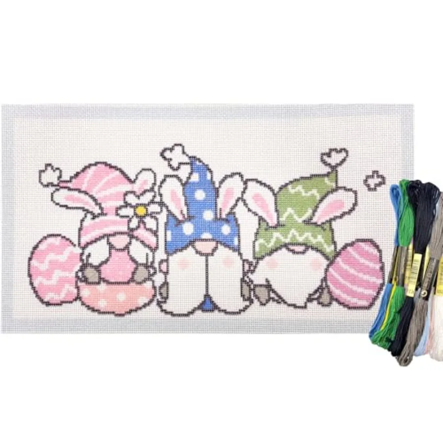 Needlepoint Kits, 18CT Printed Embroidery Pattern Starter Kits, Stamped Patterns Canvas Kits , 6x11inch
Needlepoint Kits, 18CT Printed Embroidery Pattern Starter Kits, Stamped Patterns Canvas Kits , 6x11inch