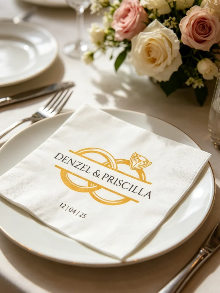 Personalized Just Married Wedding Cocktail Beverage Luncheon Paper Napkins Disposable Napkins For Wedding Reception Rehearsal
Personalized Just Married Wedding Cocktail Beverage Luncheon Paper Napkins Disposable Napkins For Wedding Reception Rehearsal