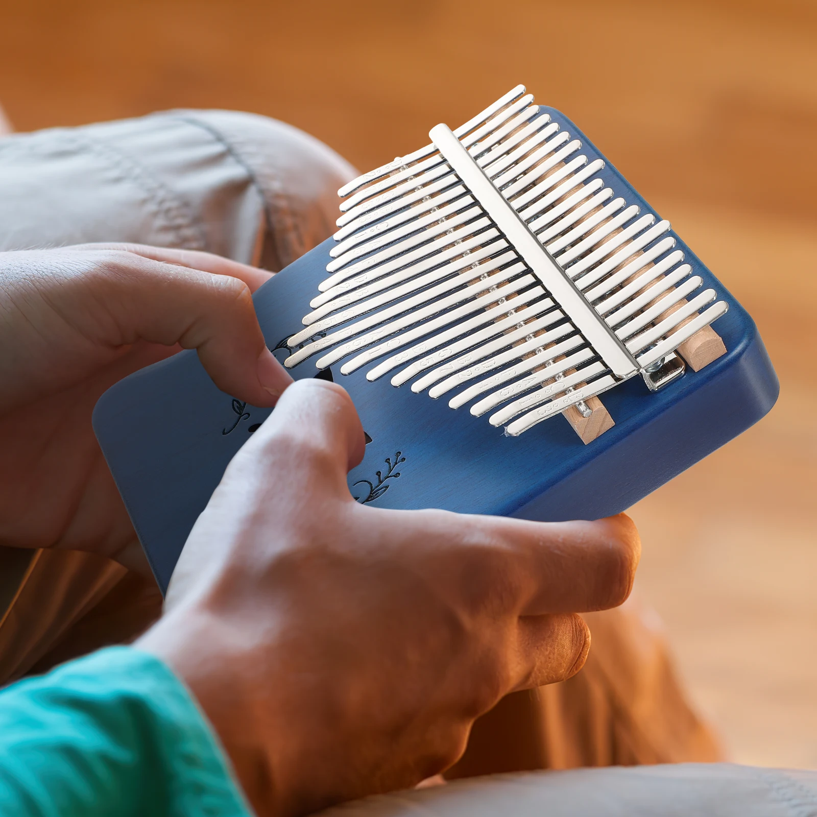 17 Keys Thumb Piano Kalimba Finger Key Marimba Portable Wooden Instrument for Beginner Kids Adult Musical Talent
17 Keys Thumb Piano Kalimba Finger Key Marimba Portable Wooden Instrument for Beginner Kids Adult Musical Talent