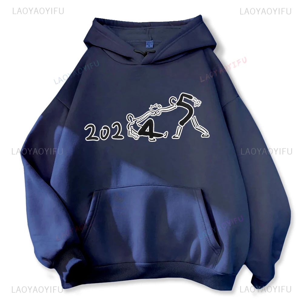 2025 New Year Print Long Sleeve Hoodie Casual Daily Street Wear Round Neck Men and Women Can Pullover New Year Hoodie
2025 New Year Print Long Sleeve Hoodie Casual Daily Street Wear Round Neck Men and Women Can Pullover New Year Hoodie