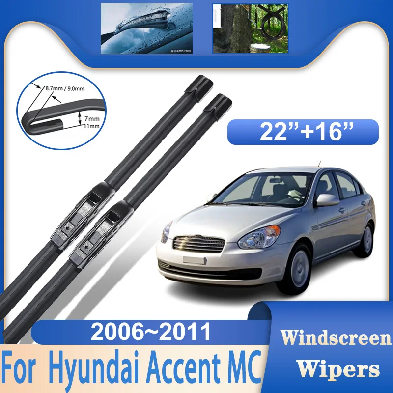 Car Wipers For Hyundai Accent MC Hyundai Verna Super Pony 2006 2007 2008 2009-2011 MK3 Front Windscreen Wipers Auto Accessories
Car Wipers For Hyundai Accent MC Hyundai Verna Super Pony 2006 2007 2008 2009-2011 MK3 Front Windscreen Wipers Auto Accessories