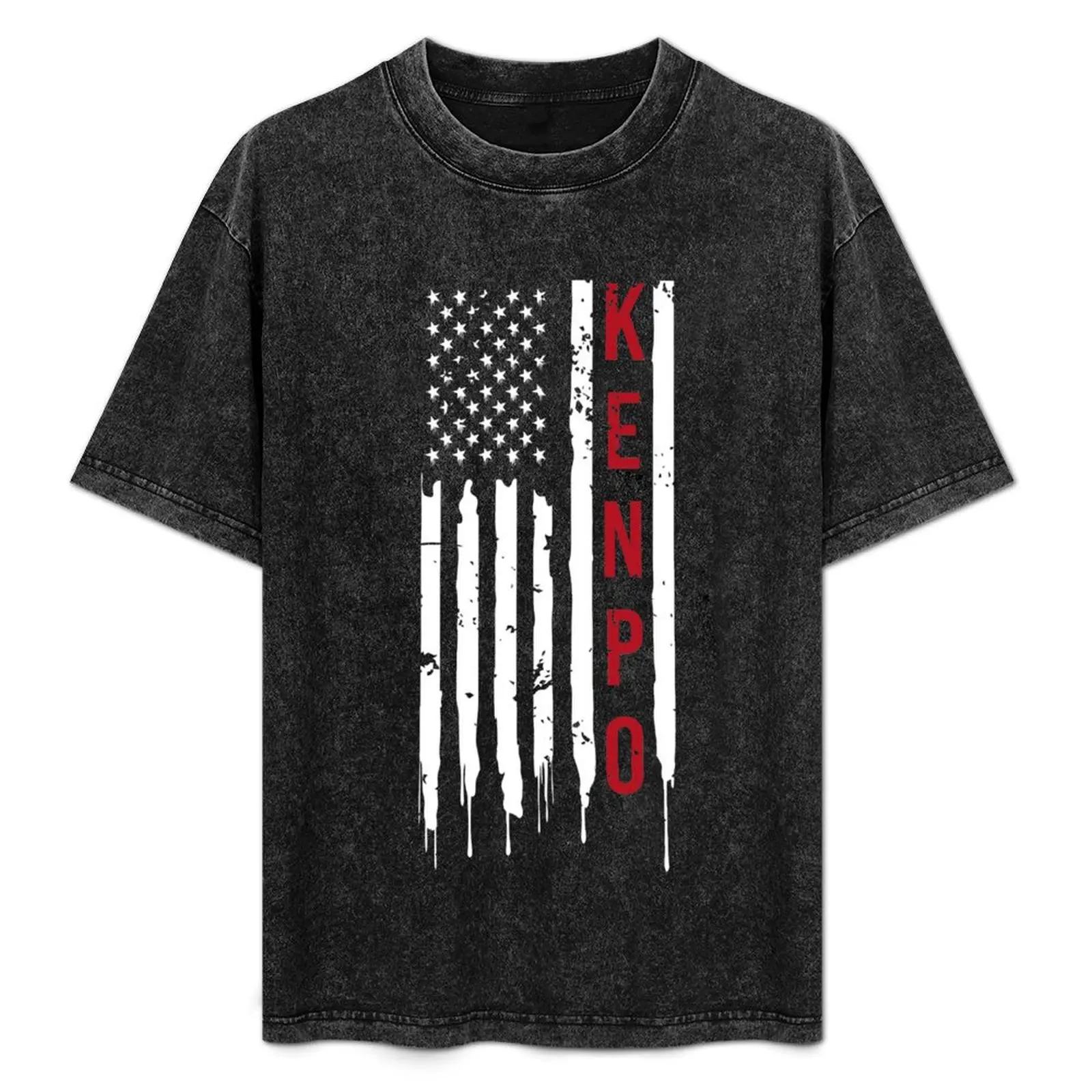 American Kenpo Flag T-Shirt Outdoor Work Short Sleeve Top
American Kenpo Flag T-Shirt Outdoor Work Short Sleeve Top
