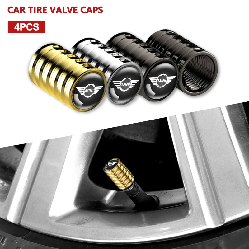 4Pcs Car Valve Caps Wheel Tires Air Tyre Stem Cover For MINI Cooper One JCW Works Countryman R55 R56 F55 F56 R57 R58 R59 R60 R50
4Pcs Car Valve Caps Wheel Tires Air Tyre Stem Cover For MINI Cooper One JCW Works Countryman R55 R56 F55 F56 R57 R58 R59 R60 R50