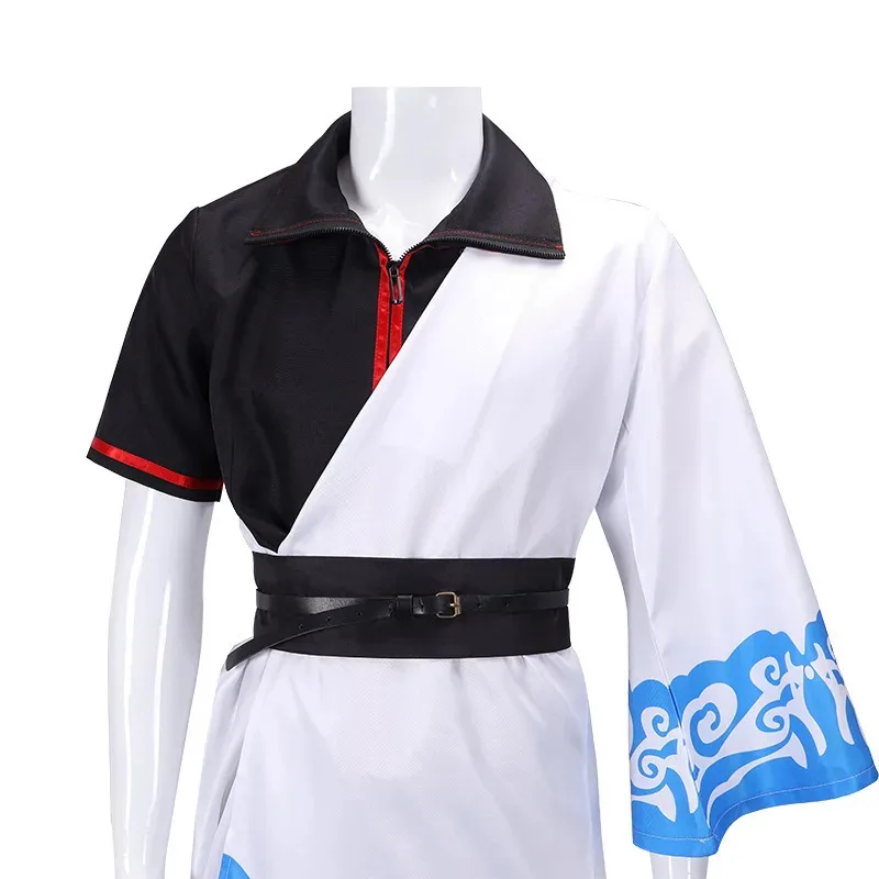 CyGintama Cosplay Costumes Sakata Gintoki Anime Cosplay Costume Kimono Halloween Carnival Party Silver Soul Cosplay Costume Wigs
CyGintama Cosplay Costumes Sakata Gintoki Anime Cosplay Costume Kimono Halloween Carnival Party Silver Soul Cosplay Costume Wigs