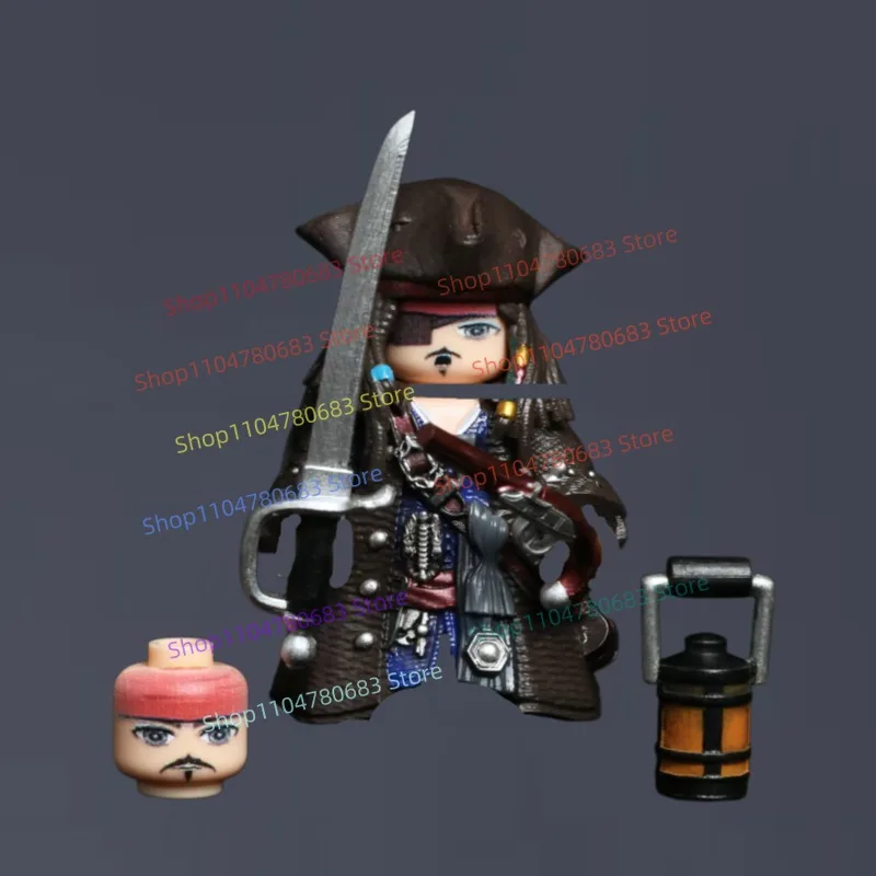 MOC Building Blocks, Mini Figures, Pirate Captain Costume Accessories Assembly Model, Armor Collection Gifts, Boys' Toys
MOC Building Blocks, Mini Figures, Pirate Captain Costume Accessories Assembly Model, Armor Collection Gifts, Boys' Toys