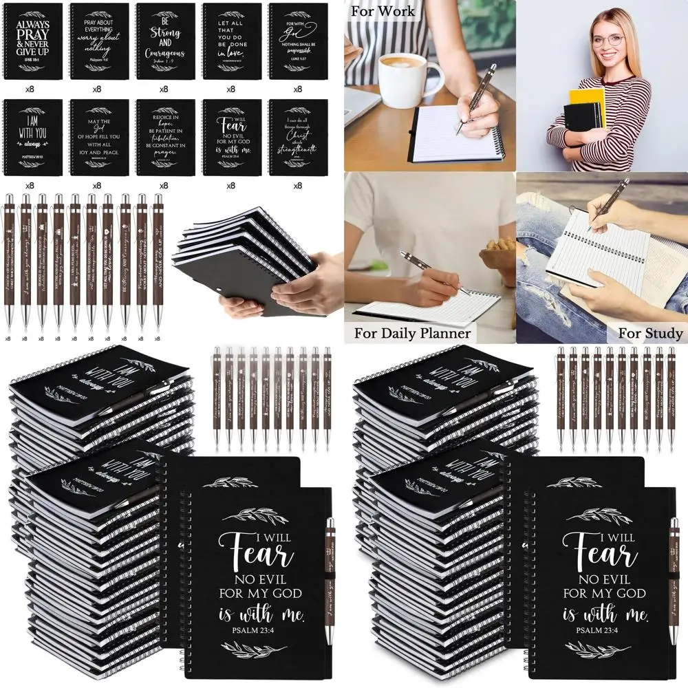 Bulk 80 Set A5 Notebooks & Pens: Christian Prayer Journals & Gifts for Church, Pastor's Wife, Sunday School
Bulk 80 Set A5 Notebooks & Pens: Christian Prayer Journals & Gifts for Church, Pastor's Wife, Sunday School