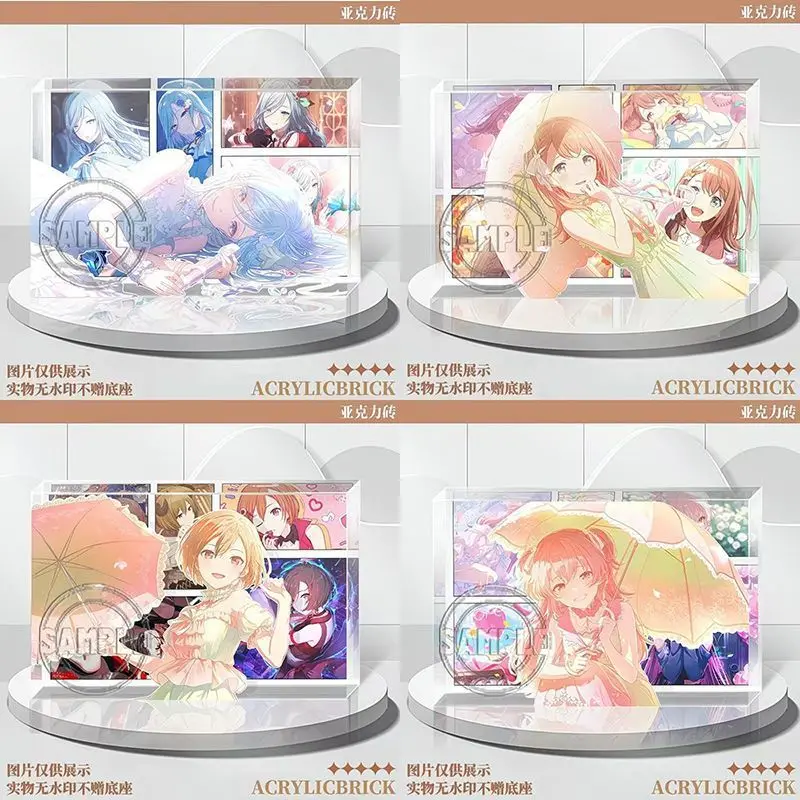 Hinomori Shizuku Momoi Airi MEIKO Fan Made Transparent Acrylic Card Brick Standee Itabag Anime Desktop Decor Fan Gift
Hinomori Shizuku Momoi Airi MEIKO Fan Made Transparent Acrylic Card Brick Standee Itabag Anime Desktop Decor Fan Gift