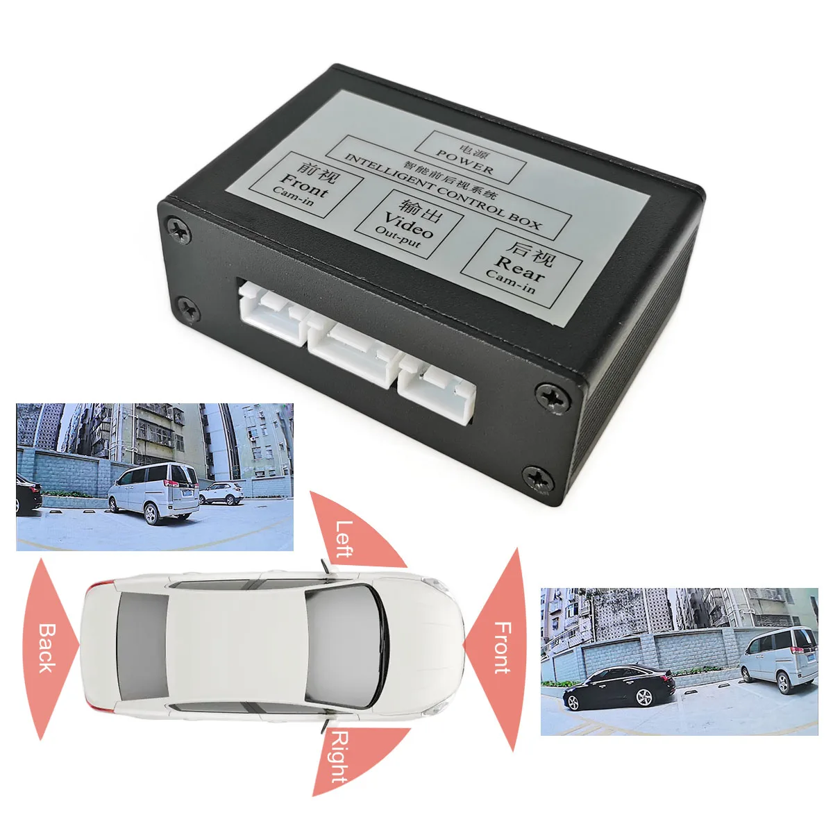 DIYKIT Car Parking Camera Video Channel Converter Auto Switch Front /Side / Rear View Camera Video Control Box Manual Switch
DIYKIT Car Parking Camera Video Channel Converter Auto Switch Front /Side / Rear View Camera Video Control Box Manual Switch