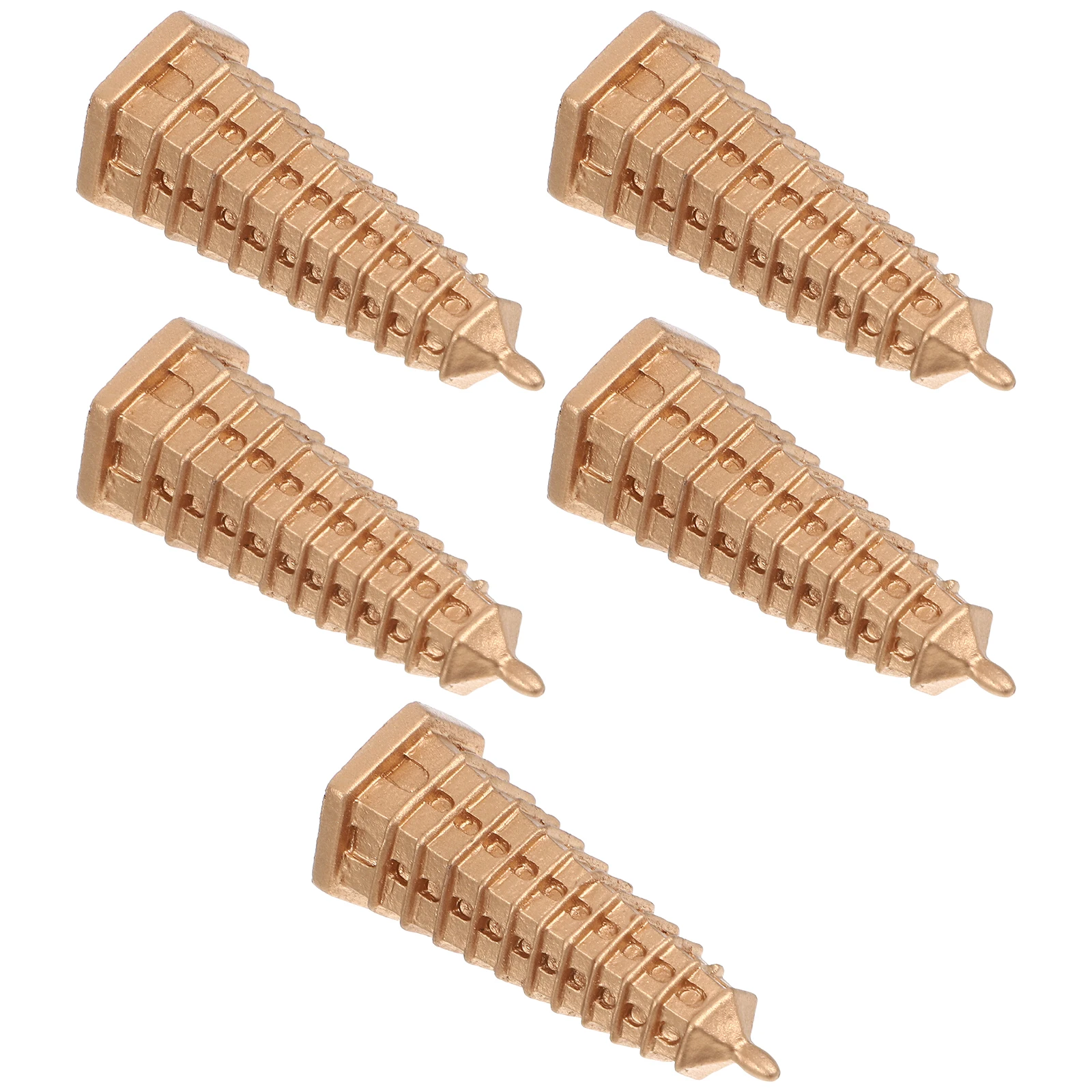 5pcs Exquisite Ancient Pagoda Micro Landscape Decoration Desktop Ornament Home Office Garden Decor Metal Tower Craft Miniature
5pcs Exquisite Ancient Pagoda Micro Landscape Decoration Desktop Ornament Home Office Garden Decor Metal Tower Craft Miniature