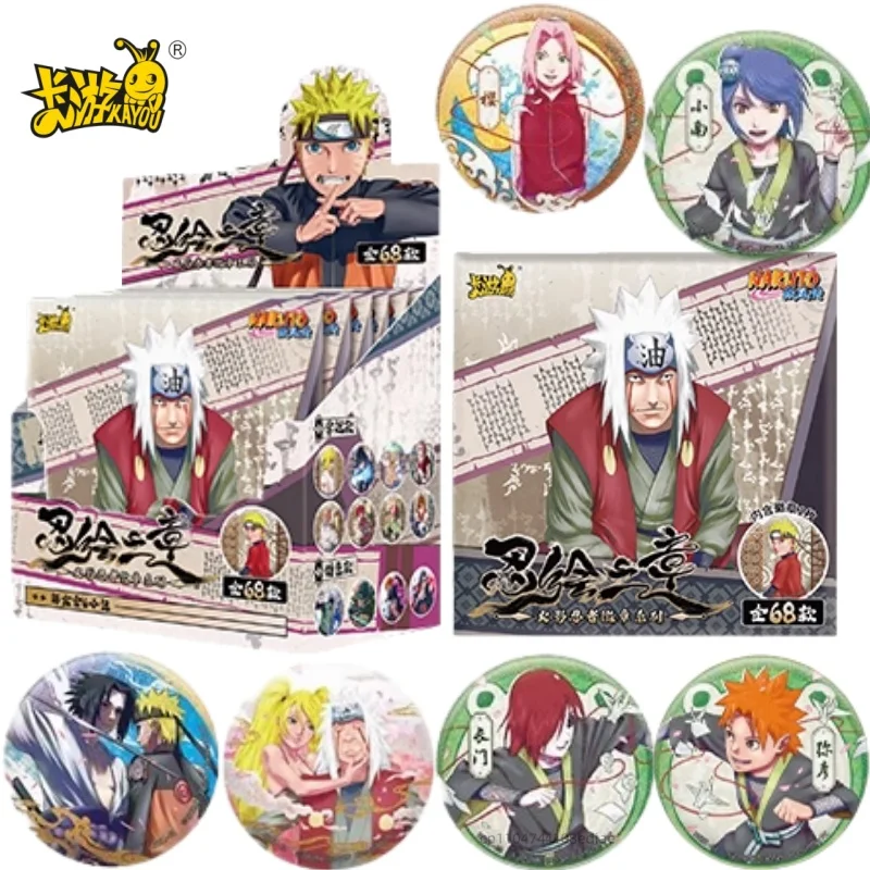 KAYOU натуральный значок Наруто, четвертое издание, ниндзя, картина, глава, коллекционная карта, аниме, периферийные игрушки, детский праздничный подарок
KAYOU натуральный значок Наруто, четвертое издание, ниндзя, картина, глава, коллекционная карта, аниме, периферийные игрушки, детский праздничный подарок