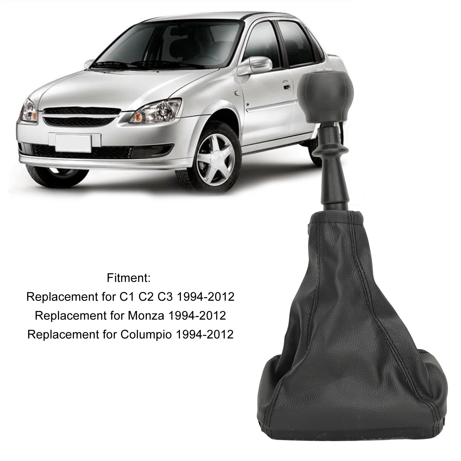 Knob Gear Lever Boot Dustproof Easy Installation 93382834PA for C1 C2 C3 Monza Columpio Knob Lever Dust Cover Kit
Knob Gear Lever Boot Dustproof Easy Installation 93382834PA for C1 C2 C3 Monza Columpio Knob Lever Dust Cover Kit