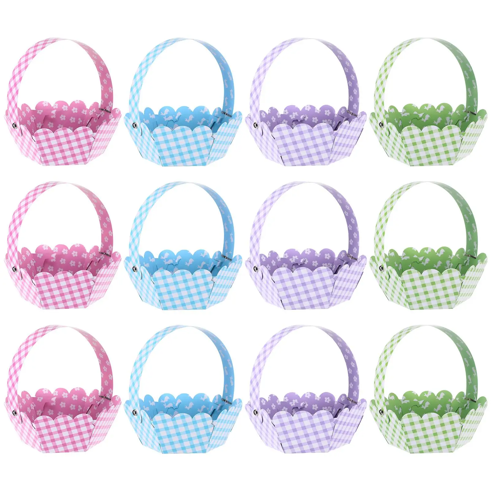 12 Pcs Rabbit Easter Egg Chick Portable Basket Tween Cute Pink Hunt Bags Label Small Empty
12 Pcs Rabbit Easter Egg Chick Portable Basket Tween Cute Pink Hunt Bags Label Small Empty