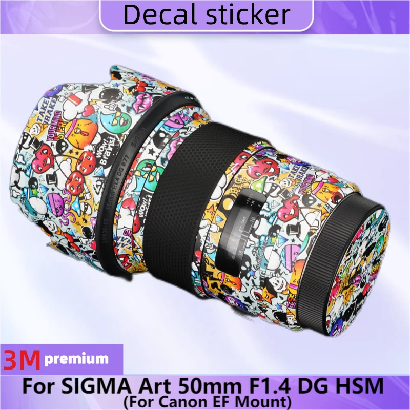 For SIGMA Art 50mm F1.4 DG HSM for Canon EF Mount Lens Sticker Protective Skin Decal Vinyl Wrap Film Anti-Scratch Protector Coat
For SIGMA Art 50mm F1.4 DG HSM for Canon EF Mount Lens Sticker Protective Skin Decal Vinyl Wrap Film Anti-Scratch Protector Coat