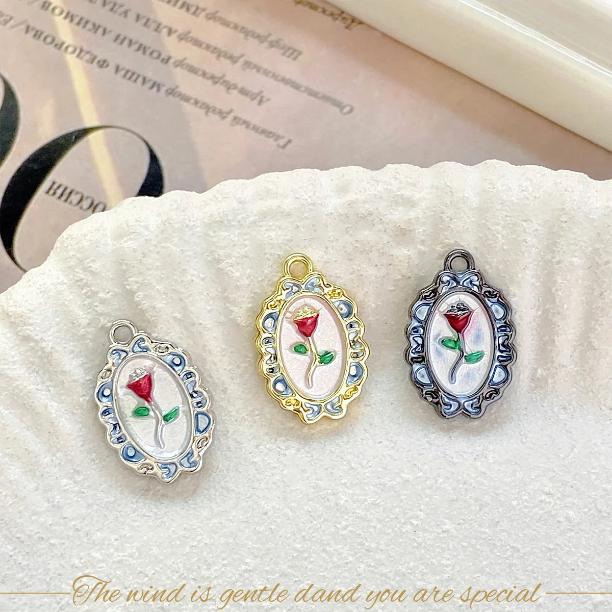 10pcs Handmade Flower Jewelry Pendants Golden Silvery Color Necklace Earrings Pendant Conenctors Diy Jewelry Making Findings
10pcs Handmade Flower Jewelry Pendants Golden Silvery Color Necklace Earrings Pendant Conenctors Diy Jewelry Making Findings