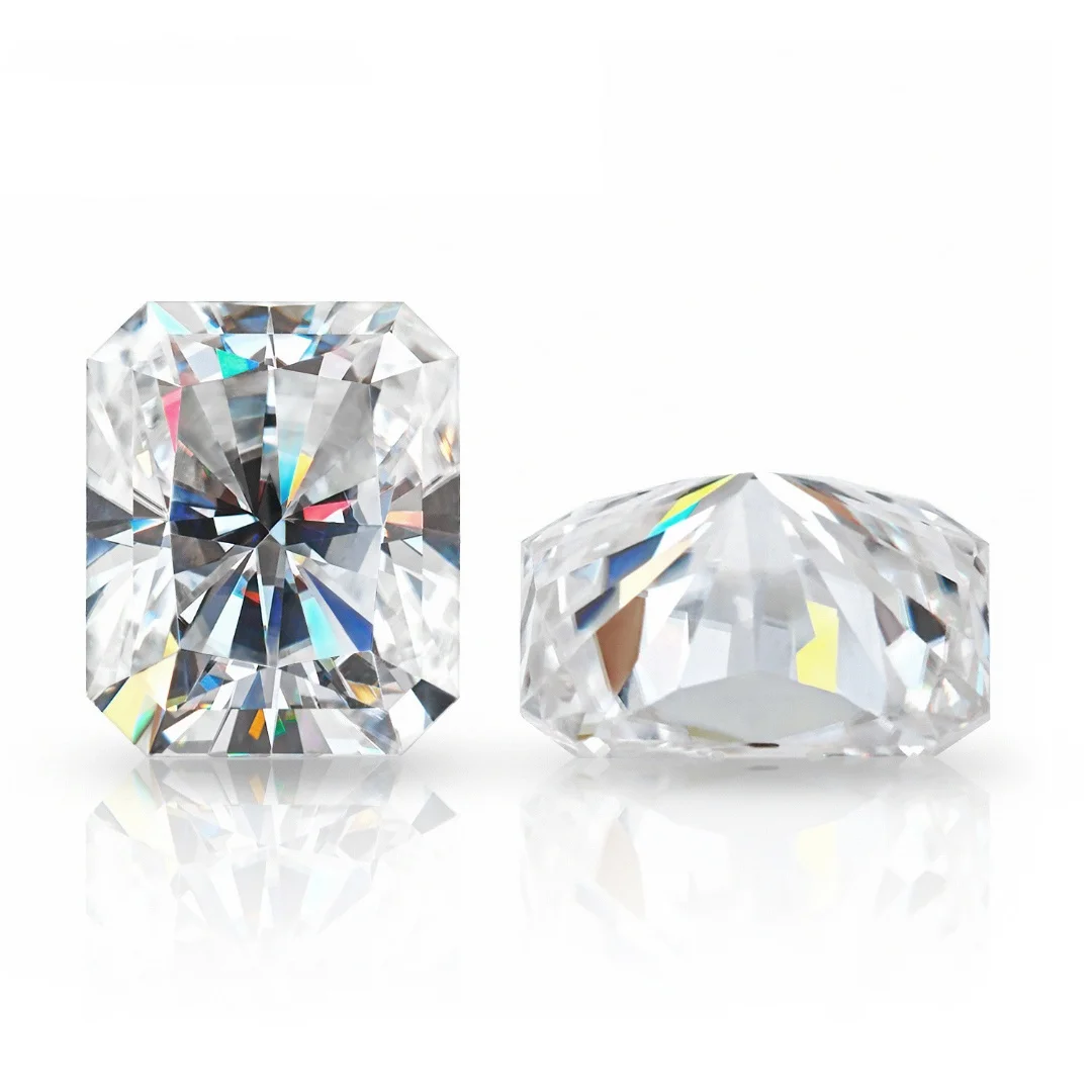 Eme jewe Radiant Cut Moissanite Loose Stone, White D Color VVS1 Clarity Excellent Cut For Jewelry Making With Certificate
Eme jewe Radiant Cut Moissanite Loose Stone, White D Color VVS1 Clarity Excellent Cut For Jewelry Making With Certificate