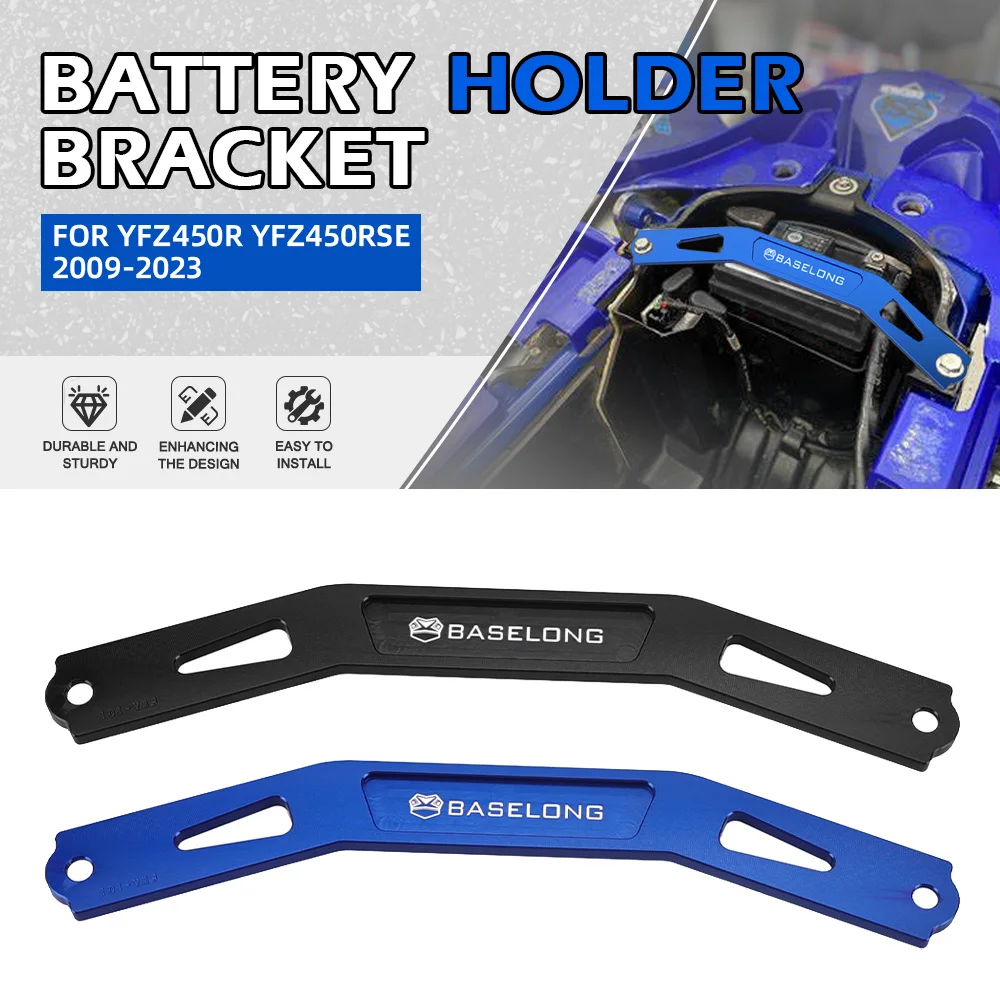For Yamaha YFZ450R SE 2009-2010-2011-2012-2023-2024 Battery Holder Bracket Decorative Motorcycle Accessories YFZ450X 2010-2011
For Yamaha YFZ450R SE 2009-2010-2011-2012-2023-2024 Battery Holder Bracket Decorative Motorcycle Accessories YFZ450X 2010-2011