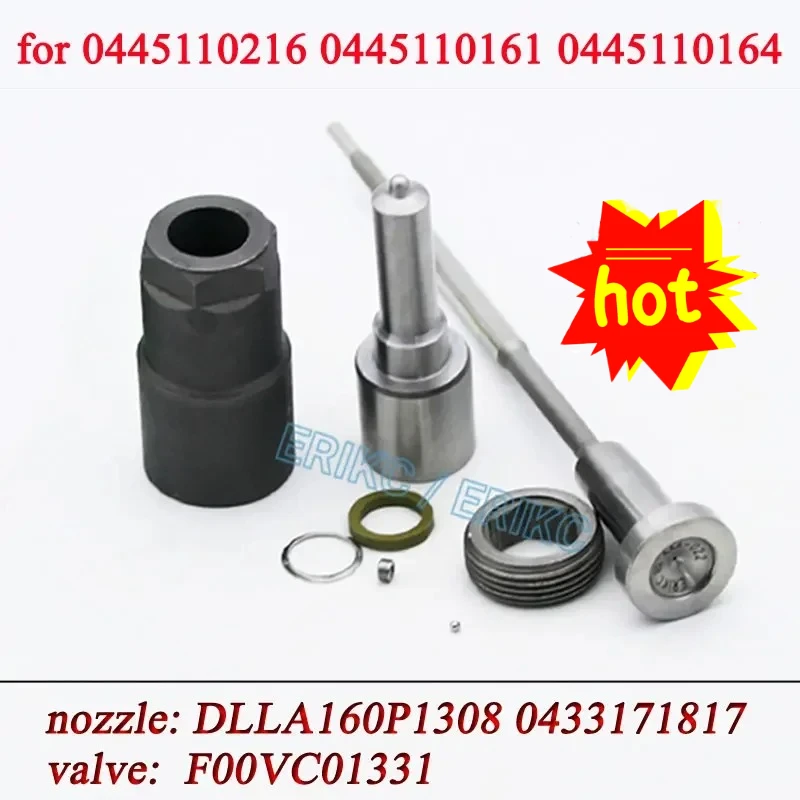0445110164 0445110216 0445110161 Fuel Injector Repair Kits Nozzle DLLA160P1308 Valve F00VC01331 for BMW 13537793836 13537794334
0445110164 0445110216 0445110161 Fuel Injector Repair Kits Nozzle DLLA160P1308 Valve F00VC01331 for BMW 13537793836 13537794334