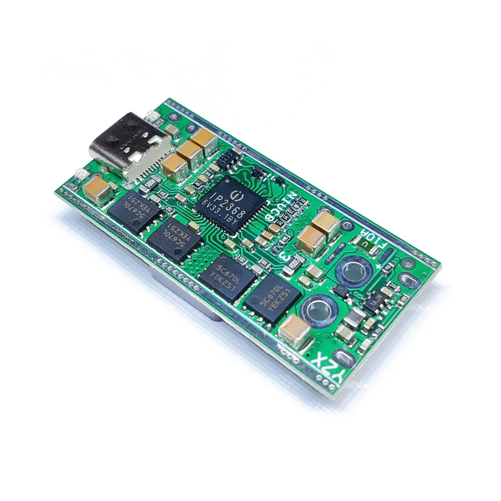 PD3.0 Fast Chargge Module IP2368 100W Bidirectional Buck-Boost Fast Charge Board 4S Lithium Battery XT60 to Type-C Charge Board
PD3.0 Fast Chargge Module IP2368 100W Bidirectional Buck-Boost Fast Charge Board 4S Lithium Battery XT60 to Type-C Charge Board