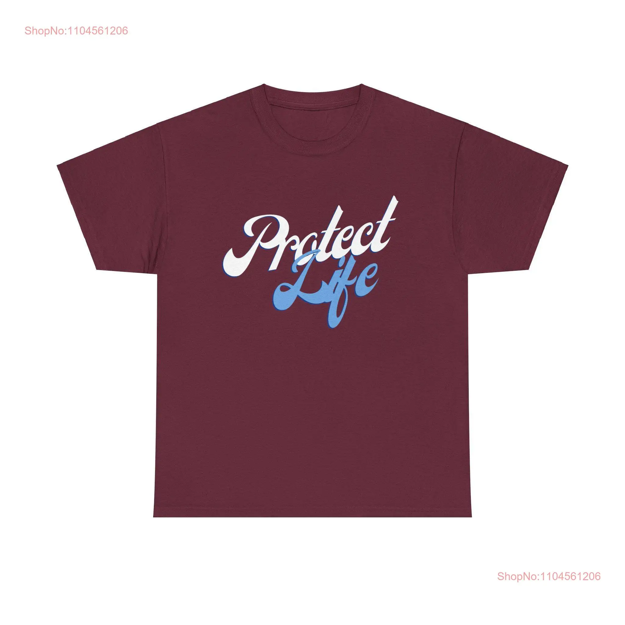 Футболка Protect Life Republican из плотного хлопка с длинными или короткими рукавами
Футболка Protect Life Republican из плотного хлопка с длинными или короткими рукавами