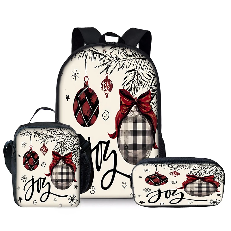 Christmas Element Decoration Pattern Backpacks for Boy and Girls Best Gifts 3D Cartoon School Backpack for Children
Christmas Element Decoration Pattern Backpacks for Boy and Girls Best Gifts 3D Cartoon School Backpack for Children