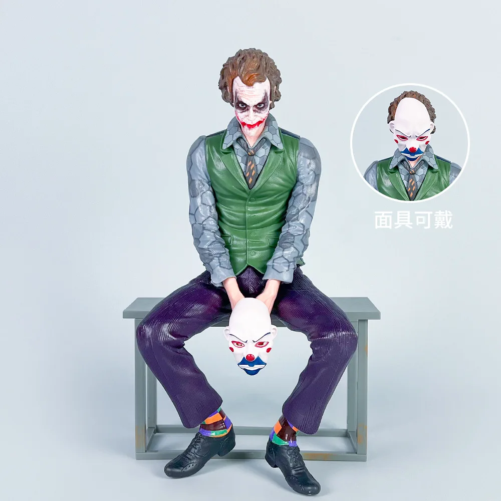 Trendy Joker DC Heath Ledger, Comic, Dark Knight, Joker, Suicide Squad, Anime Figurine Toys Car Mounted Ornament, Doll, Gift
Trendy Joker DC Heath Ledger, Comic, Dark Knight, Joker, Suicide Squad, Anime Figurine Toys Car Mounted Ornament, Doll, Gift