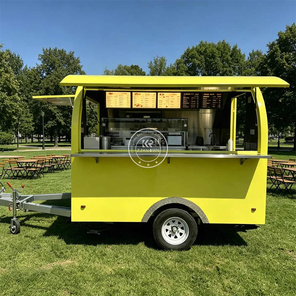 Commercial Custom Mobile Food Trailer Fully Equipped Sandwich BBQ Sushi Hot Dog Food Cart Catering Trailer Fast Food Truck
Commercial Custom Mobile Food Trailer Fully Equipped Sandwich BBQ Sushi Hot Dog Food Cart Catering Trailer Fast Food Truck