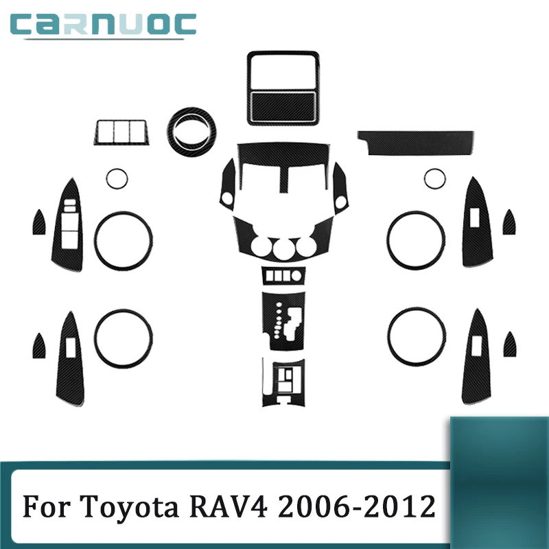 Black Styling Stickers For Toyota RAV4 2006 2007 2008 2009 2010 2011 2012 Car Interior Carbon Fiber Decorative Accessories
Black Styling Stickers For Toyota RAV4 2006 2007 2008 2009 2010 2011 2012 Car Interior Carbon Fiber Decorative Accessories