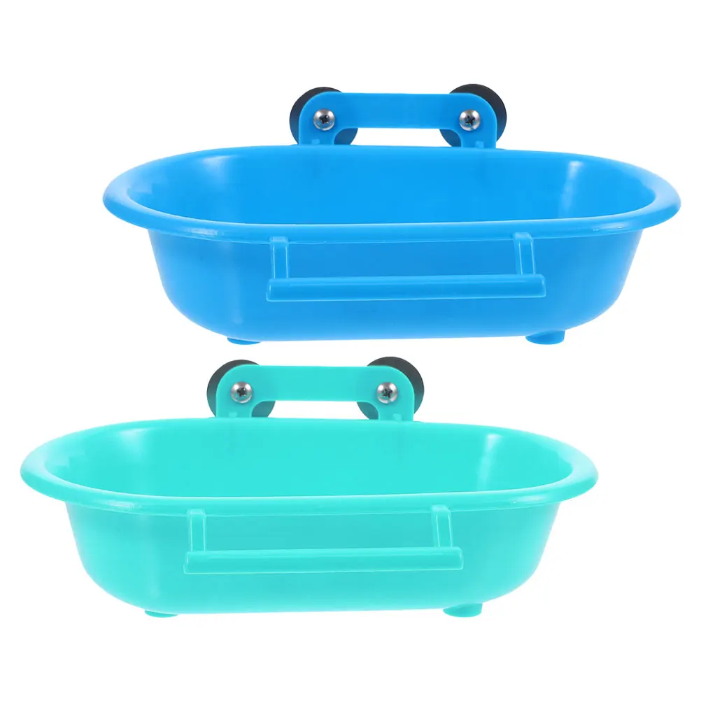 2 Pcs Parrot Bath Tub Convenient Bird Bathtub Box Cage for Cockatiel Pp Accessories
2 Pcs Parrot Bath Tub Convenient Bird Bathtub Box Cage for Cockatiel Pp Accessories
