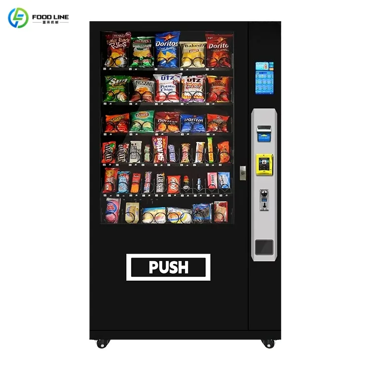 Customized Hot Selling Top Supplier Machine Snack and Beverage Automatic Combination Vending Machine tap to pay
Customized Hot Selling Top Supplier Machine Snack and Beverage Automatic Combination Vending Machine tap to pay