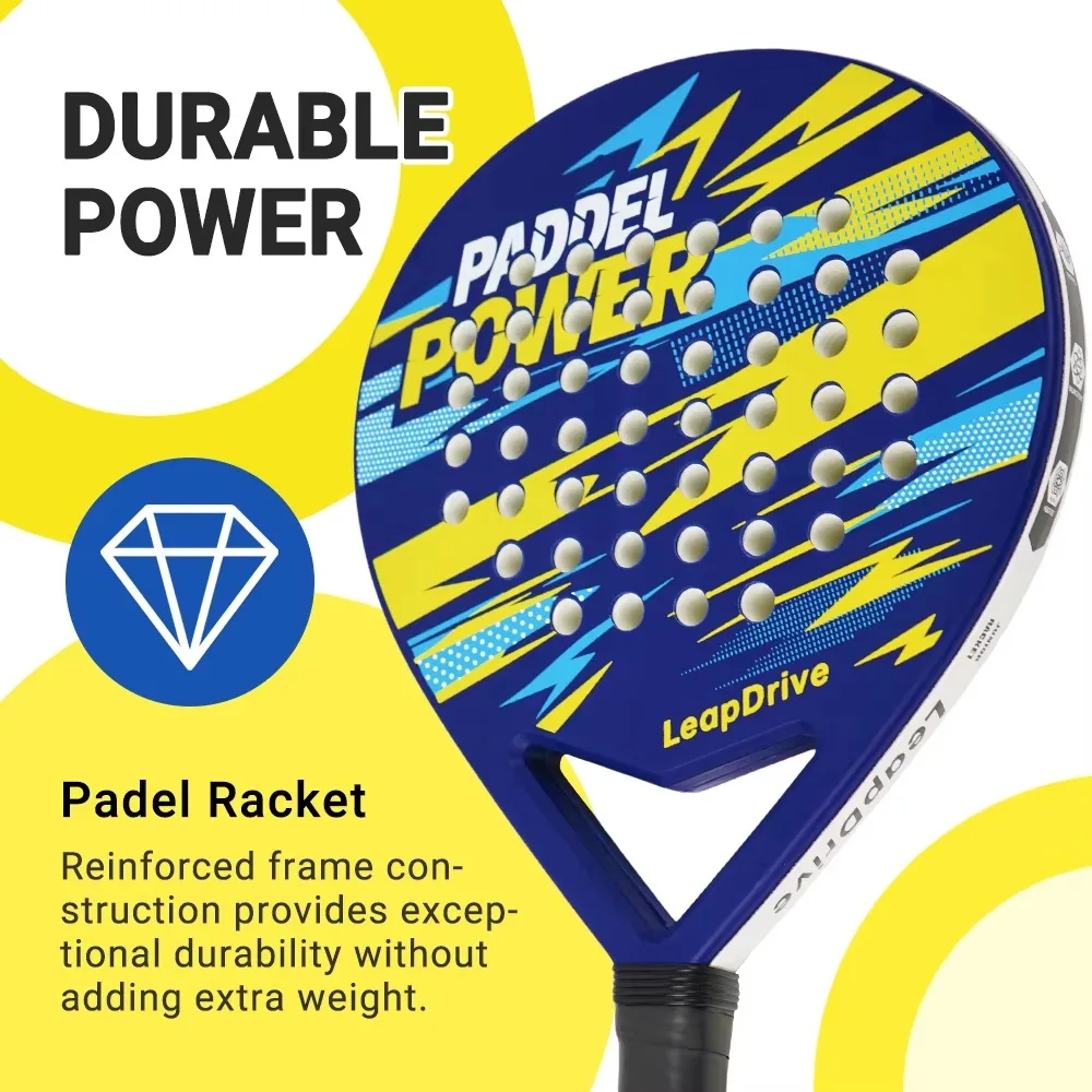Professional Padel Racket Set-Customized ABS Racket with Glass Fiber Grip and EVA Foam for Beach Tennis
Professional Padel Racket Set-Customized ABS Racket with Glass Fiber Grip and EVA Foam for Beach Tennis