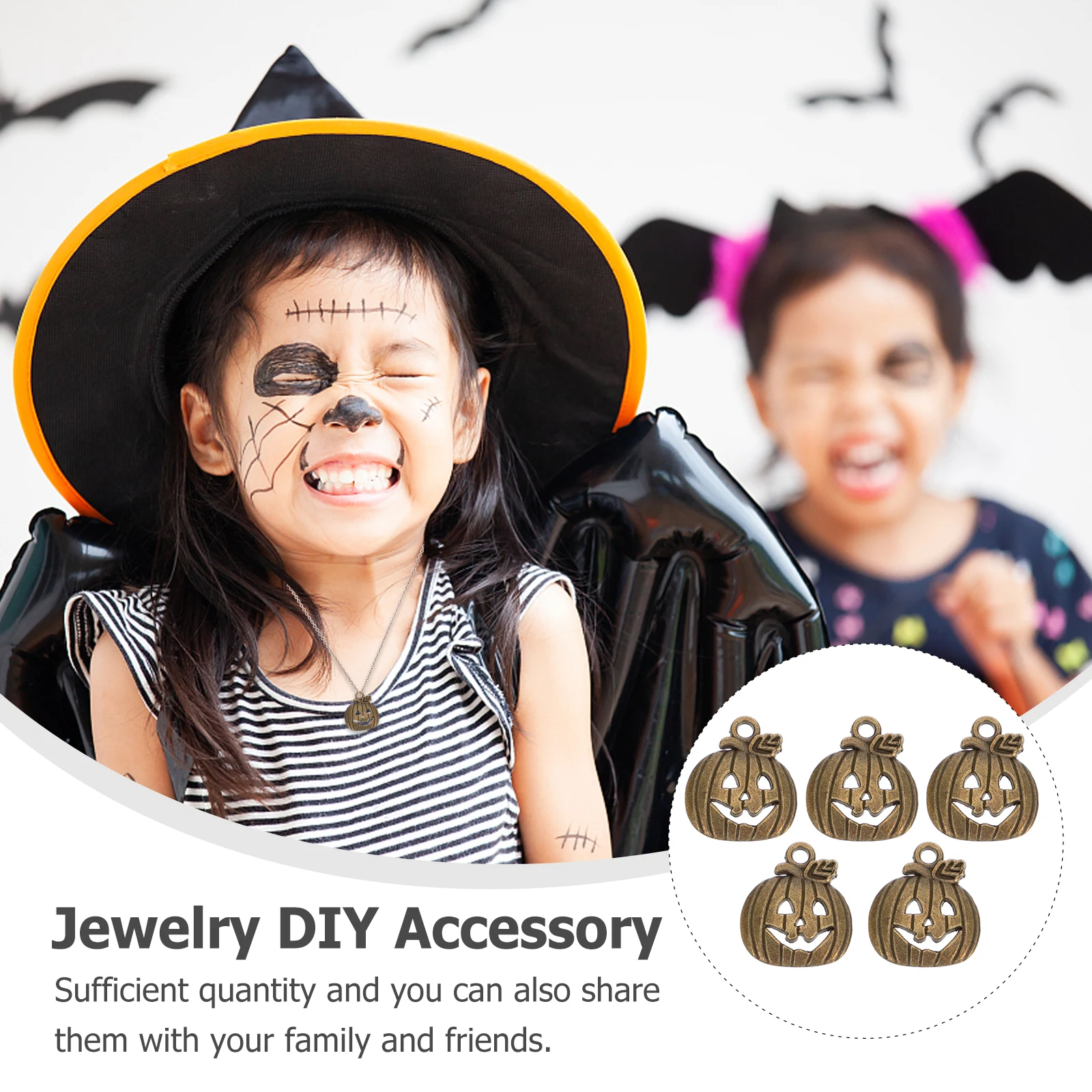 100 Pcs Pumpkin Design Pendants Mini Cute Charms for DIY Jewelry Making Supplies Smooth Hand Feeling Halloween Gifts
100 Pcs Pumpkin Design Pendants Mini Cute Charms for DIY Jewelry Making Supplies Smooth Hand Feeling Halloween Gifts