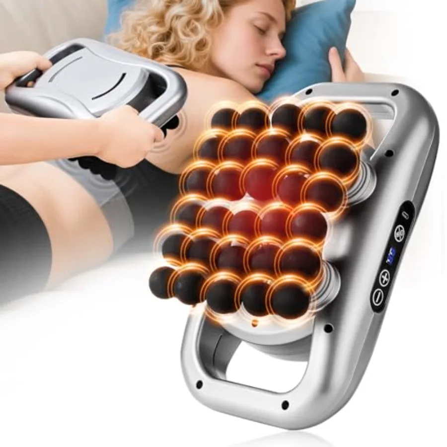 30 Head Massage Gun Set Massage Gun Deep Tissue: Portable 9 Levels 9 Modes - Massager for Legs Waist Neck Back Buttocks Muscles
30 Head Massage Gun Set Massage Gun Deep Tissue: Portable 9 Levels 9 Modes - Massager for Legs Waist Neck Back Buttocks Muscles