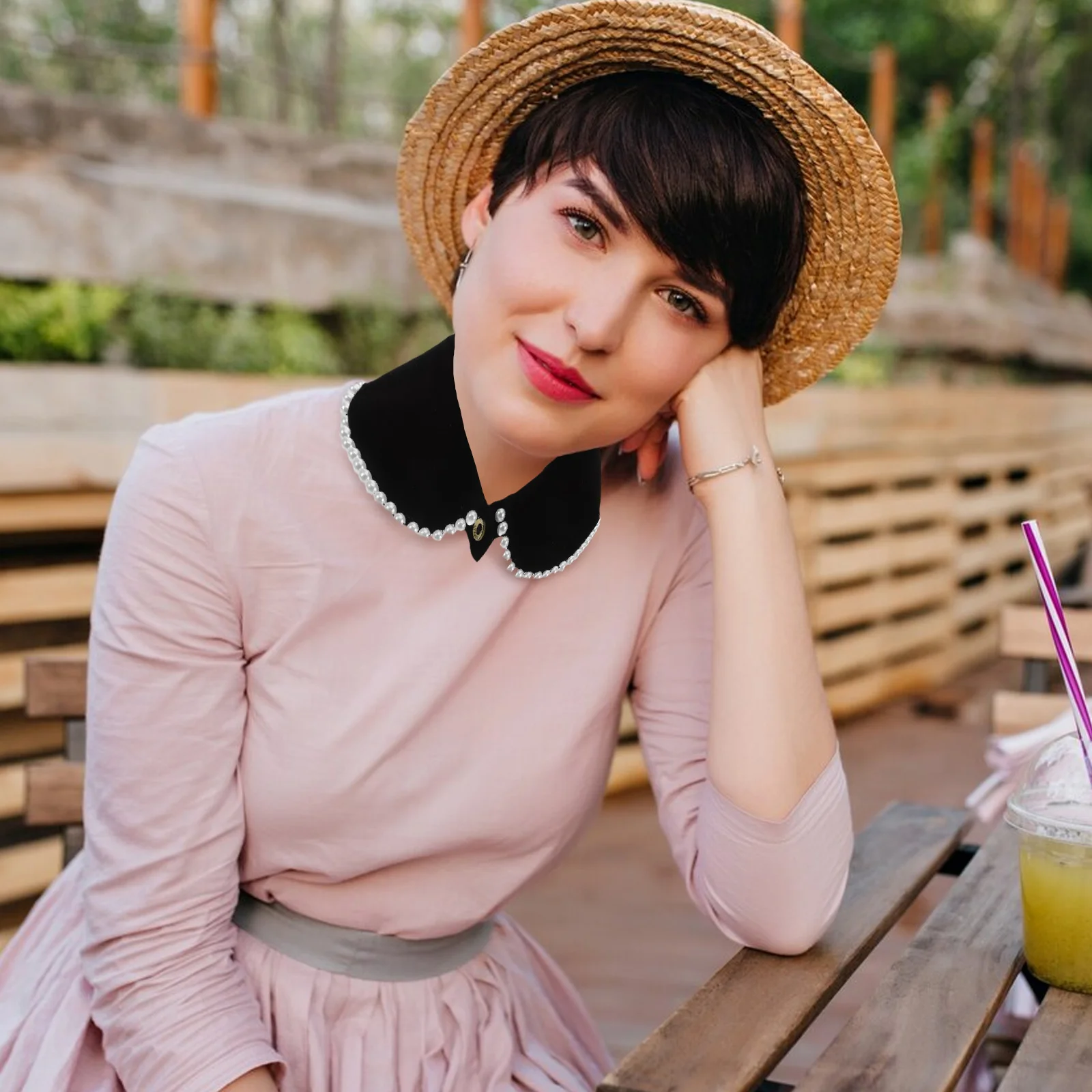 Flocked Fake Collar Detachable Women Collars for Decorative Attachable Artificial Woman
Flocked Fake Collar Detachable Women Collars for Decorative Attachable Artificial Woman