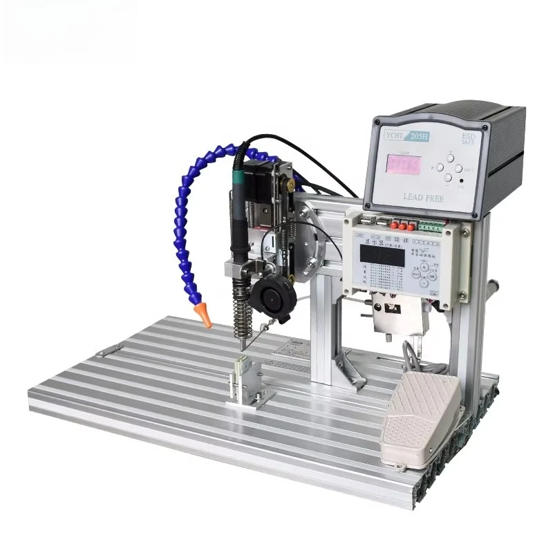 Semi-automatic Soldering Machine Foot Operated Circuit Board High Power Spot Welding Equipment For Electronic Welding Work
Semi-automatic Soldering Machine Foot Operated Circuit Board High Power Spot Welding Equipment For Electronic Welding Work