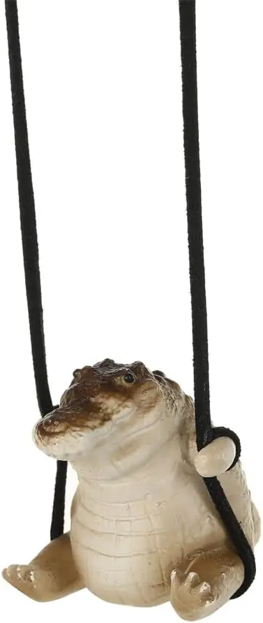 car pendant swinging crocodile creative cute pig rearview mirror pendant interior decoration dog pendant (Coffee color)
car pendant swinging crocodile creative cute pig rearview mirror pendant interior decoration dog pendant (Coffee color)