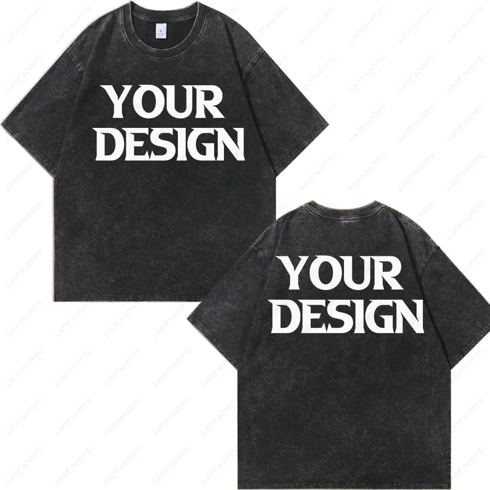 2025g Unisex Cotton Wash T-Shirt Vintage Custom Print Pattern Oversized Short Sleeve Tee Rapper Streetwear Men's Casual TShirt
2025g Unisex Cotton Wash T-Shirt Vintage Custom Print Pattern Oversized Short Sleeve Tee Rapper Streetwear Men's Casual TShirt