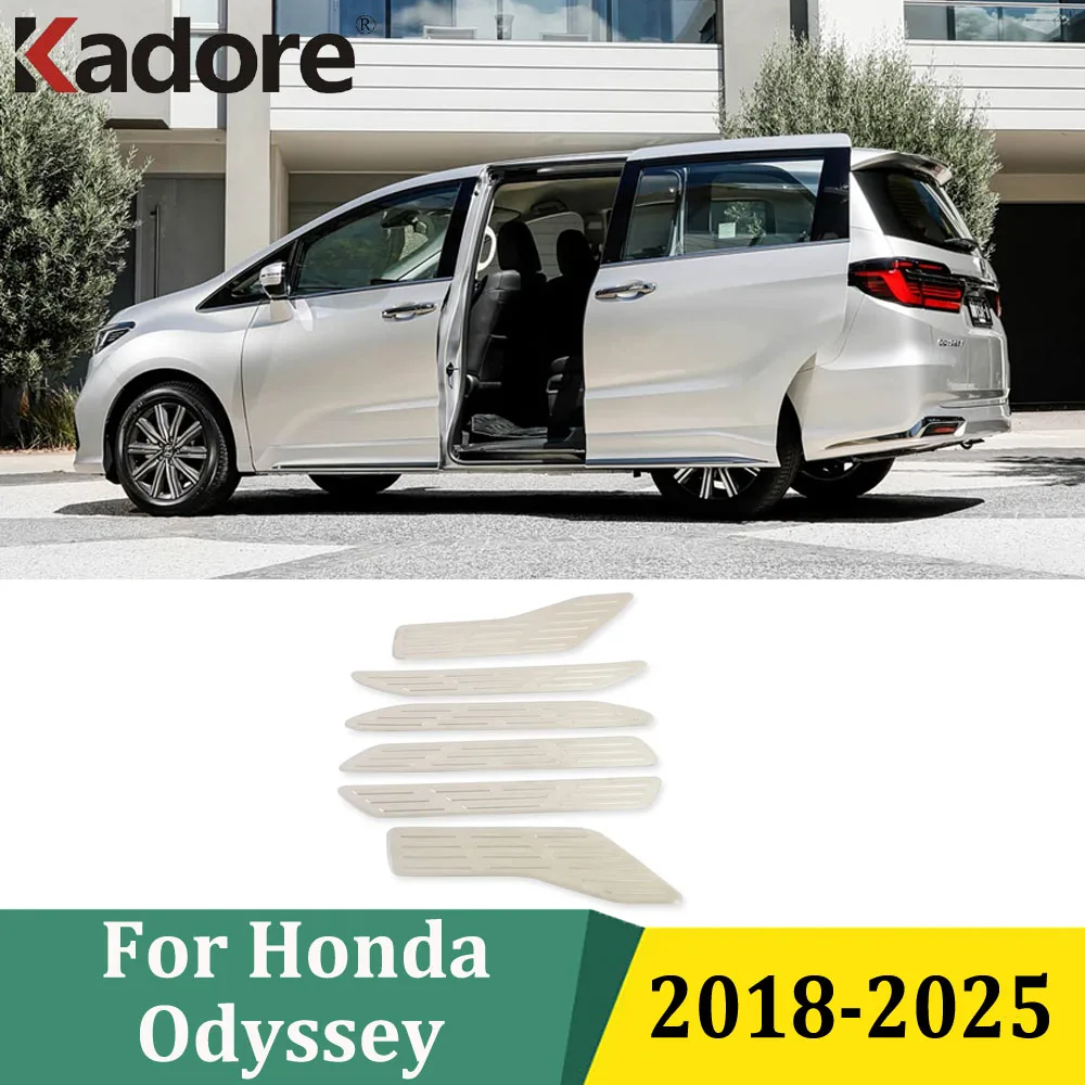 For Honda Odyssey 2018 2019 2020-2025 Stainless Steel Inner Door Sill Scuff Plates Doors Sills Protectors Car Thresholds Sticker
For Honda Odyssey 2018 2019 2020-2025 Stainless Steel Inner Door Sill Scuff Plates Doors Sills Protectors Car Thresholds Sticker