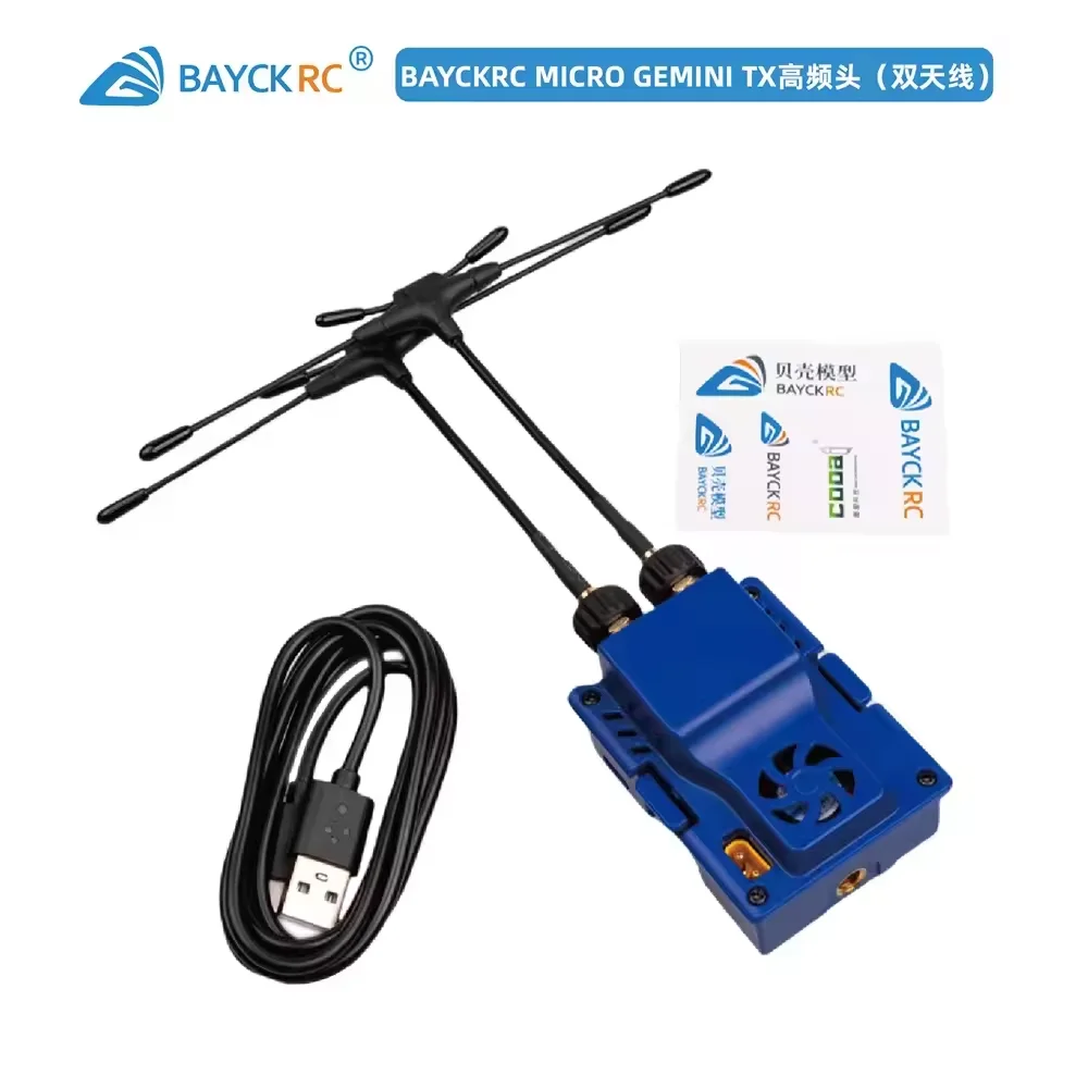 BAYCK 900 2400 Dual Band 1W Micro Gemini TX / BAYCK 900 2400 Dual Band 1W Nano Gemini TX ExpressLRS Transmitter for Drone Model
BAYCK 900 2400 Dual Band 1W Micro Gemini TX / BAYCK 900 2400 Dual Band 1W Nano Gemini TX ExpressLRS Transmitter for Drone Model