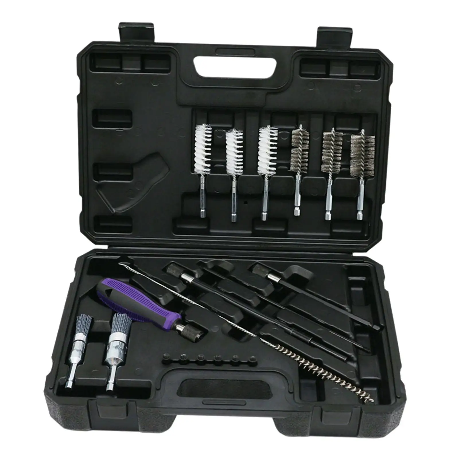 Multifunction Fuel Injector DIY Cleaning Tool Set Black PP Metal Carburetor Fuel Pipe for Engine Repair and Maintenance
Multifunction Fuel Injector DIY Cleaning Tool Set Black PP Metal Carburetor Fuel Pipe for Engine Repair and Maintenance