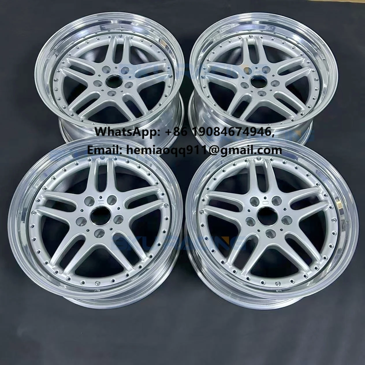 Bku 3 Piece Forged 5x120 Wheels 18 19 Inch Rims M Parallel Style 37 Sliver Alloy Wheel for bmw E46 E34 E90 E92 E60 E38 E39 F10
Bku 3 Piece Forged 5x120 Wheels 18 19 Inch Rims M Parallel Style 37 Sliver Alloy Wheel for bmw E46 E34 E90 E92 E60 E38 E39 F10