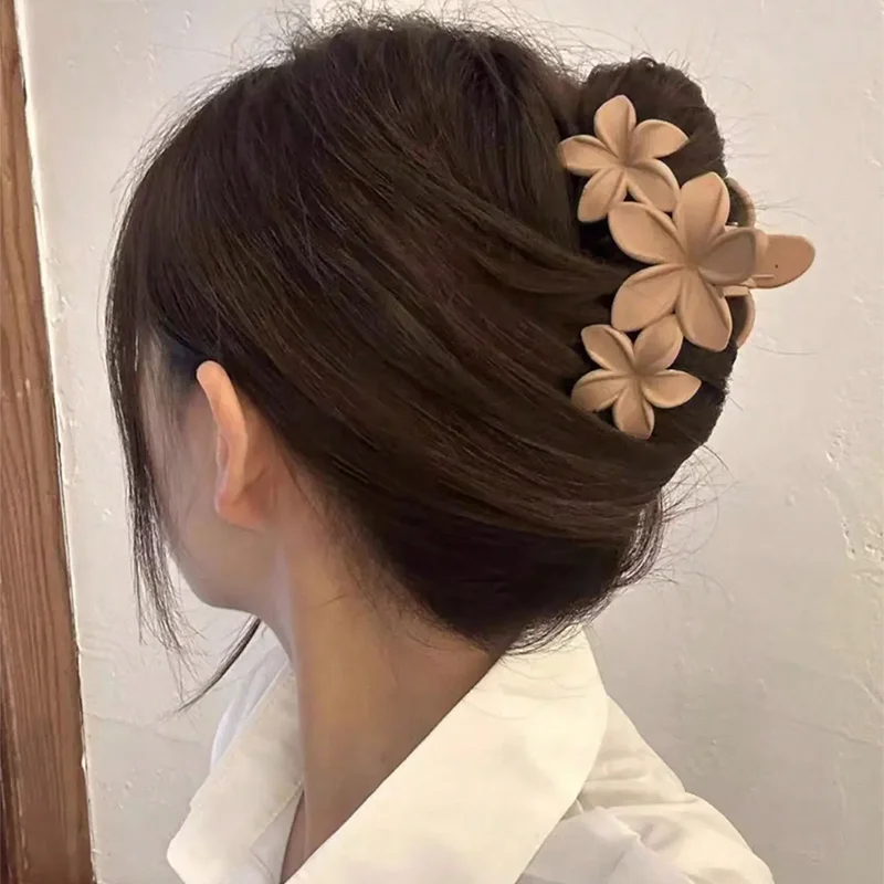 Vintage Matte Flower Hair Clips Women Korean Trendy Gradient Color Acrylic Ponytail Clip Vacation Beach Egg Flowers Hair Jewelry
Vintage Matte Flower Hair Clips Women Korean Trendy Gradient Color Acrylic Ponytail Clip Vacation Beach Egg Flowers Hair Jewelry